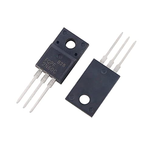 10 unids/lote FQPF2N60C TO-220F FQPF2N60 2N60C 2N60 N-Channel MOSFET TO220F Cover