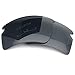 LOTSON Replacement Dark Black Polarized Lenses for Oakley Flak 2.0 XL OO9188