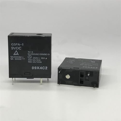 Relais SDT-S-109DMR 9V DC 10A 4 broches pour circuits imprimés lot de 10 pièces