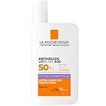 La Roche-Posay Anthelios UVMune 400, Fluido Anti-Macchie Pigmentarie SPF50+, Per Tutti i Tipi di Pelle, Protezione dai Raggi UV Dannosi, Arricchito con Melasyl e filtro UV Mexoryl, 50ml