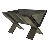 HOODANCOS Pesebre de Madera para Ñiño 1 Pieza, Belén Infantil Tallado Decoración Religiosa, Escena del Nacimiento de Jesús para Decoración Navideña de Mesa, Adorno Tradicional para Hogar