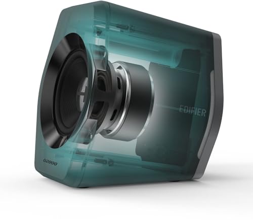 Image of EDIFIER G2000 Gaming 2.0 Speakers System - Bluetooth V4.2 / USB Sound Card / AUX Input /RGB 12 Light Effects / 16W RMS Power