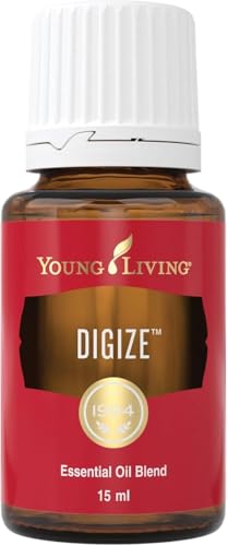 Young Living DiGize Essential Oil 15ml | Aromatherapy Blend with Peppermint & Ginger | Invigorating Diffuser Use & Relaxing Scent for Everyday Rituals