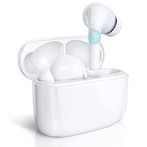 Bluetooth Kopfhörer In Ear,Echte kabellose Ohrhörer HiFi Stereoklang IPX6 Wasserdichtes kabelloses Bluetooth mit…