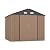 GAOMON 10x12 Metal Outdoor Storage Shed, Large Tool Shed House with Lockable Doors & Air Vent, Waterproof Steel Utility Sheds for Patio Garden Lawn, Perfect for Heavy Duty Tools Bike Storage Outside
