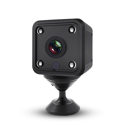 Image of Yunseity 1080P Mini Security Camera, Auto Night Vision Motion Detection Surveillance Camera, Loop Recording & SD Card Storage Indoor Outdoor Camera for Baby Pet Nanny