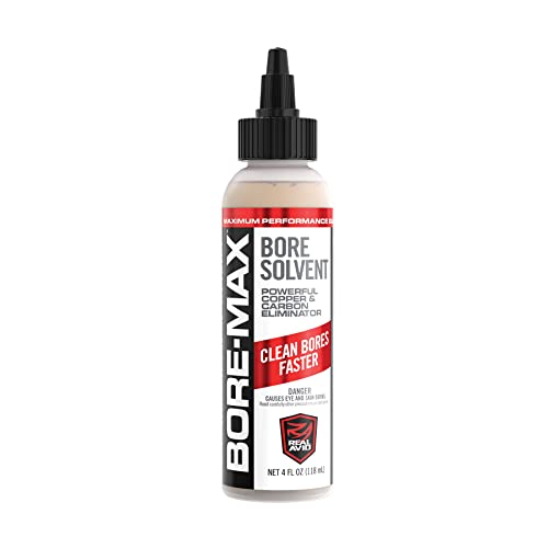 Real Avid Gun Cleaning Solvent, Bore Cleaner Gun Cleaning Fluid, Carbon & Copper Remover, Gun Solvent for Fast & Effortless Bore Cleaning for Gun Maintenance & Barrel Accuracy, Copper Bore Cleaner
