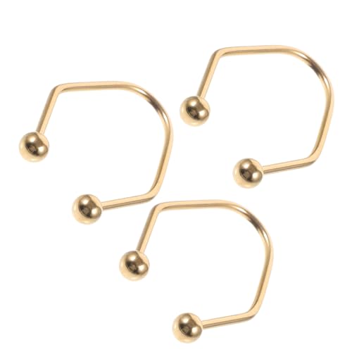 Garneck Ejercitador Facial Metálico 3 Piezas para Hoyuelos Naturales, Herramienta para Ejercitar Músculos Faciales, Dispositivo Portátil para Cuidado Facial Mujer, Entrenamiento Diario