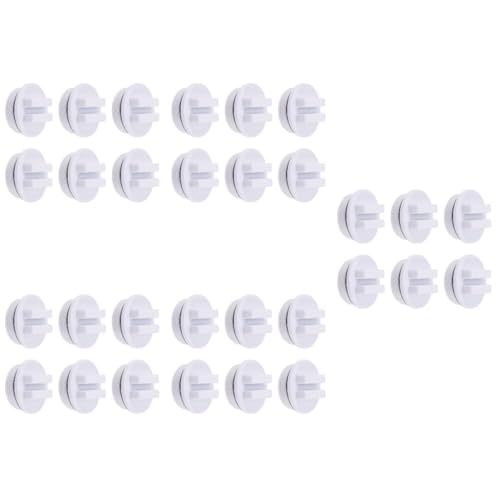 Milisten 5 Juegos Tapon Anticongelante Piscina Exterior Enchufe De La Piscina Equipo Acessórios Piscina Complementos Piscina Tapón De Drenaje De Piscina Roscado Caucho 6 Piezas * 5