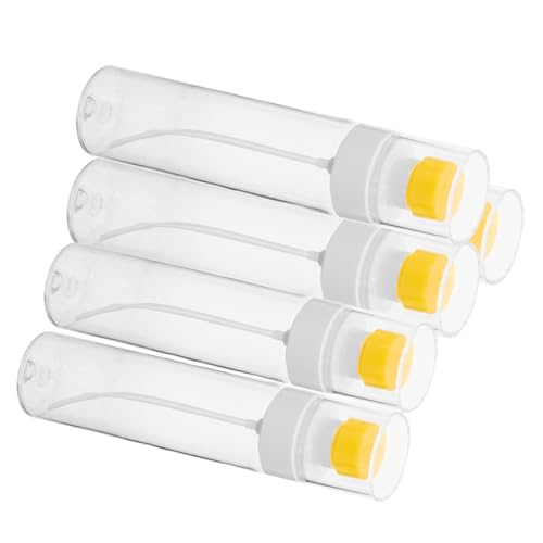 Mikinona 5Piezas Spray Reutilizables De Vacías De Perfume y Cosméticos Frascos De Viaje Para Esenciales Transparentes
