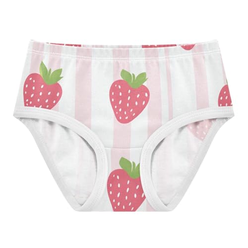 GuoChe Training Panties All Seasons Panties Organic Underpants for Young Girls in Sizes 2T,3T, 4T, 5T, 6Y and 8Y