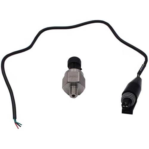 DC 5V 1/8NPT Pressure Transducer Transmitter 30/100/150/200/300/500/1000/1600 Psi(1000 psi)