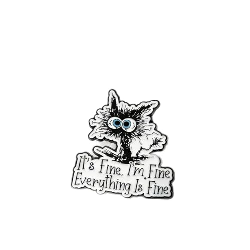 1 broche de esmalte fofo, alfinetes engraçados de lapela para mochilas, gravatas, roupas decorativas, broches masculinos e femininos presentes
