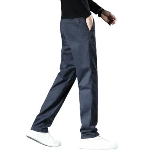 Pantalon homme coton doublé idéal pour le bureau et les loisirs en hiver