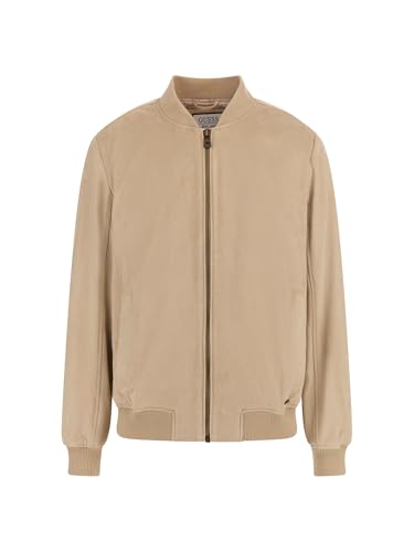GUESS Men's Suede Bomber
