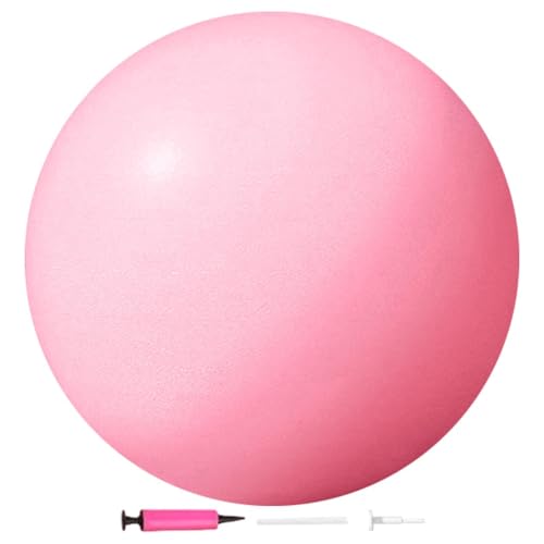 Generico Pelota de Pilates pequeña – Anti-explosión antideslizante portátil de 25 cm – Mini pelota de yoga Pilates para barras de rehabilitación entrenamiento casa oficina gimnasio casa oficina