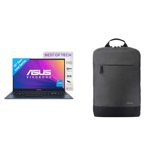 Image of ASUS Vivobook 15 (2023), Windows, Intel Core i5-1335U 13th Gen, 15.6 inch (39.62 Cms) FHD,8GB RAM, Thin and Light Laptop