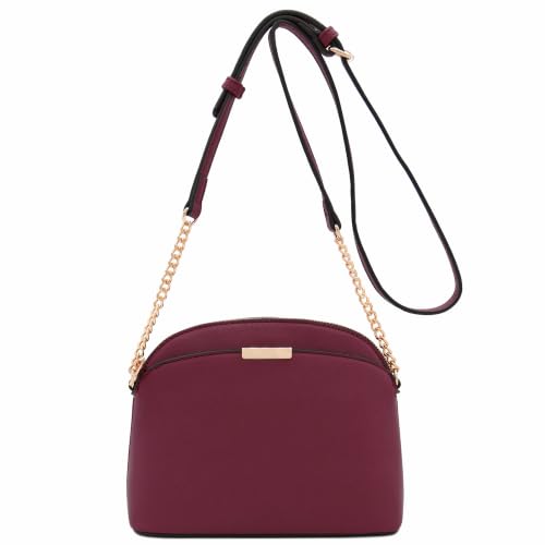 Image of FashionPuzzle Small Dome Crossbody bag with Chain Strap