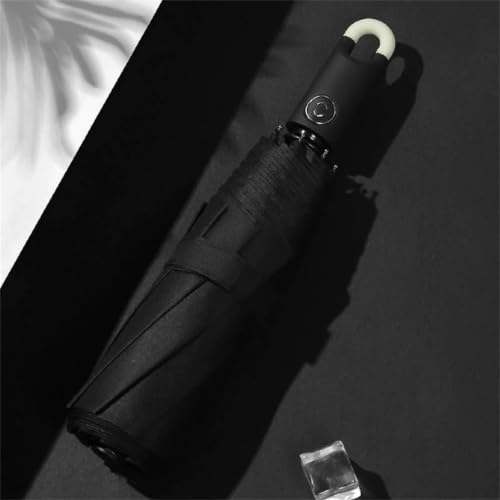 Travel Umbrella Compact, Portable Reinforced Frame Tear Resistant Windproof Automatic Umbrellas,Small Portable for Sun & Rain,Waterproof Heavy Duty Fabric Folding Rain Umbrella for Women Men - image 3