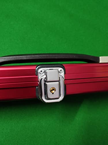 Image of LGB Snooker Pool Billiard Aluminum cue case for 3 /4 (RED)