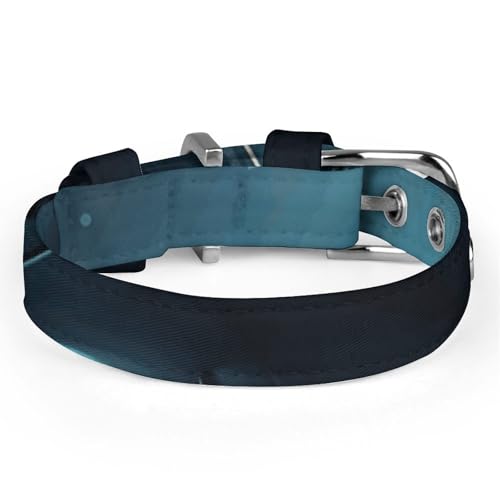 Collier réglable dauphin clair de lune ajustement parfait petit chien