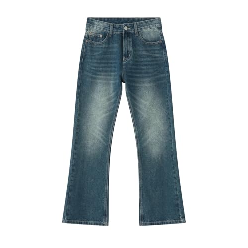 Men's Denim Jeans Vintage Straight Leg Relaxed Casual Commuter Weekend Daily Pants for Men2
