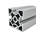 GTPBAO 6060 Industrial Profile 10mm Slot Linear Rail Extrusion Framewoke 60x60mm Square Tube Plane for Equipment Display Racks Extruded Rail(350mm 13.78