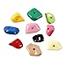 sporful 10x Reptile Habitat Decor Stones, Acrylic Climbing Wall Accessories for Bearded Dragons and Pets, 0.43x0.35inch Rocks for Terrarium
