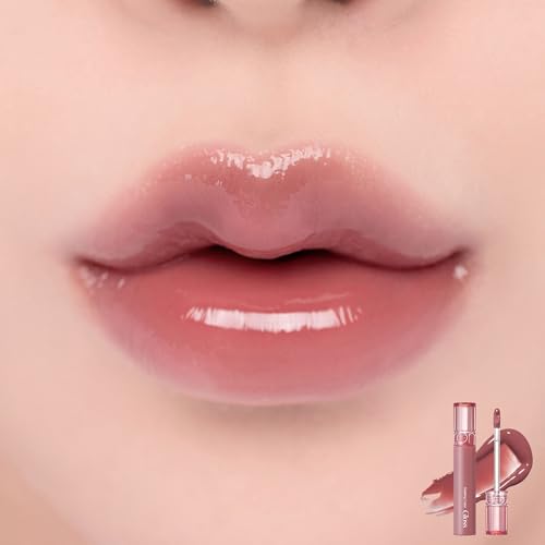rom&nd Glasting Color Gloss 03 ROSE FINCH ㅣPlumping and Juicy Glow finish with refractive oil, Long-lasting - Image 2
