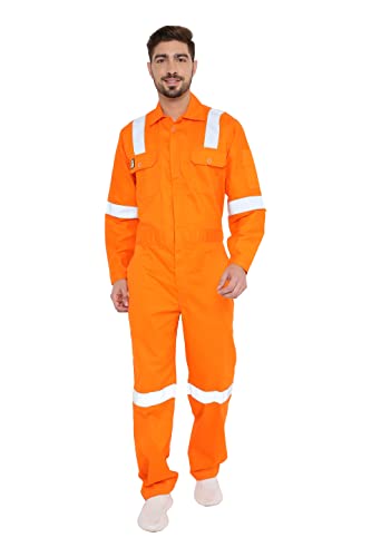 Image of Associated Uniforms Men's 230 GSM Fire Retardant Cotton Boiler Suit