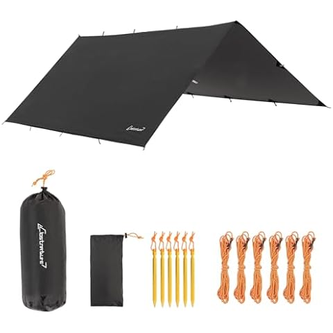 Clostnature Waterproof Camping Tarp Cover