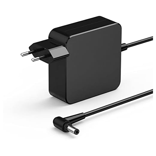 Cargador Ordenador Portátil 65W 19V 3,42A Alimentación para ASUS F551C F551CA F550C F555L F555C F550L F554 F554L F554LA f552l X554L X550C X551C X552C A53S W15-065N1B AD883020 EXA1208EH 5,5 * 2,5 mm