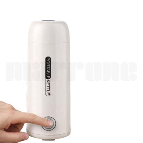 Image of Marrone portable capsule coffee machine, Portable Electric Kettle 400ml | 300W Mini Travel Kettle for Tea, Coffee, Milk | Lightweight & Ideal for Home, Office, Travel.