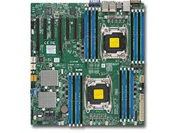 Supermicro MBD-X10DRH-ILN4-O X10DRH-iLN4 マザーボード 拡張ATX LGA2011-v3ソケット 2つのCPU対応 C612 USB 3.0-4 x ギガビットLAN オンボードグラフィックス