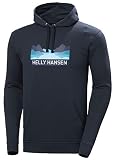 Helly Hansen Nord Graphic Pull Over Hoodie Suéter con Capucha, Hombre, Navy, L