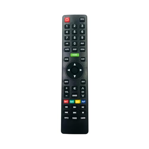 Image of Upix Smart TV Remote No. 1203 (No Voice), Compatible /Replacement for Elista Smart LCD /LED TV Remote Control (Exactly Same Remote Will Only Work)