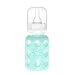 Lifefactory 4-Ounce BPA-Free Glass Baby Bottle with Protective Silicone Sleeve and Stage 1 Nipple, Mint