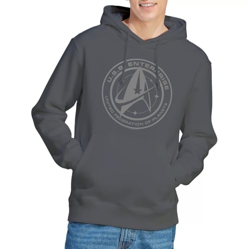 Sweatshirt à Capuche Star Trek Discovery Cadeau Idéal pour les Passionnés de Science-Fiction