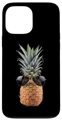 Camiseta De Piña con Gafas De Sol, Disfraz Divertido De Carcasa para iPhone 13 Pro MAX