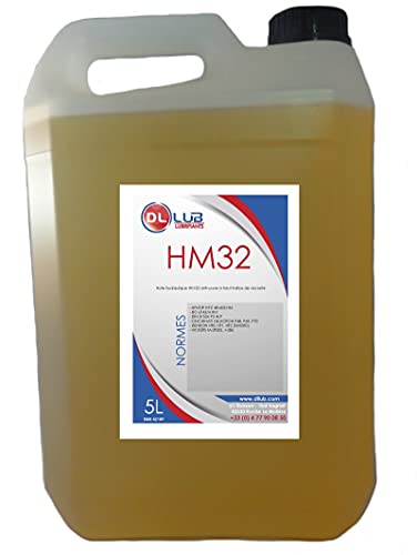 DLLUB - HUILE HYDRAULIQUE HM 32-5 litres