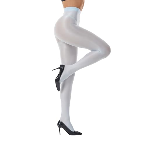Image of Frola Shaping Tights for Women 70D Shimmery Pantyhose for Dance Ballet Glitter Socks