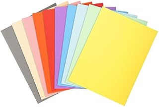 Exacompta - Ref 410000E - Forever Collection - Recycled Square Cut Folder - A4 (210 x 297mm), 220gsm Recycled Board, Blue Angel Certified - Assorted colours (Pack of 100)
