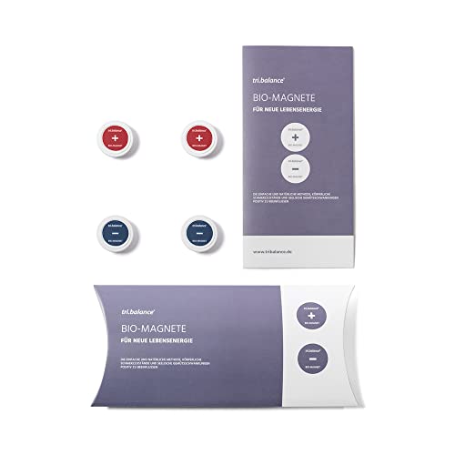 tri.balance Bio-Magnete I Therapiemagnete I 4er Set - Therapieanleitung I Für neue Lebensenergie Cover