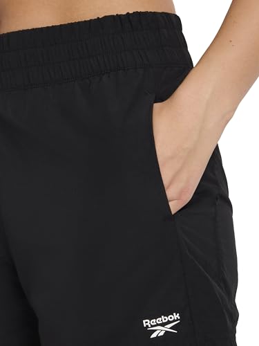 Reebok Women’s Marathoner Track 4.5” Short, Standard Fit, Lightweight Poly Fabric, Black, Medium - image 5