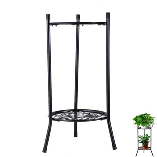 Portavasi Ferro Battuto, Portafiori Da Esterno Alzatina Per Vasi Rotondo Perfecti Colonna Portavaso Rimovibile Stile Classico Multistrato Supporto Per Fiori Per Giardino Balcone Corridoio Esterno