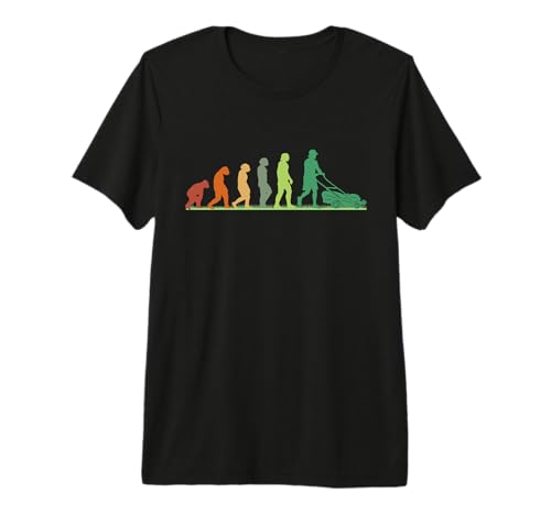 Jardinería Paisajista Jardín Cortadora de césped Jardinero Camiseta Premium