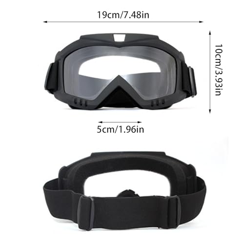 Lightweight Anti-Fog Ski Goggles with Adjustable Head Strap for Men Women (Orange) - image 7