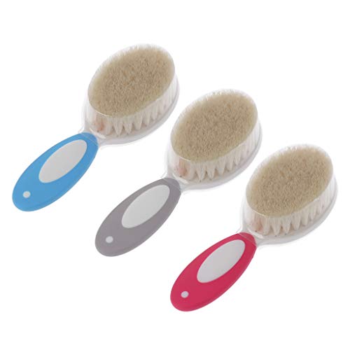 DGFJY Easy-carry Handle Brush Baby Hairbrush Hair Brush Infant Comb For Head Massager Bath Brush Comb For Kids Hair Brush Infant Comb