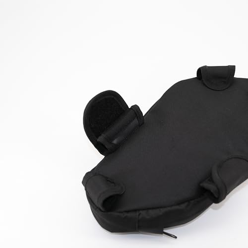 Alforjas universales para barras de protección de cuadro de motocicleta para BMW R1250GS ADV, paquete de 2, nylon negro impermeable de 2.5 litros miniatura 4