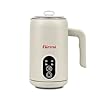 Girmi ML53 Montalatte Elettrico 500W 4 Funzioni Caldo/Freddo, Schiuma Latte Cremosa per Cappuccino e Latte Macchiato, 150/300 ml, Frustino Inox, Base 360°, Touchscreen